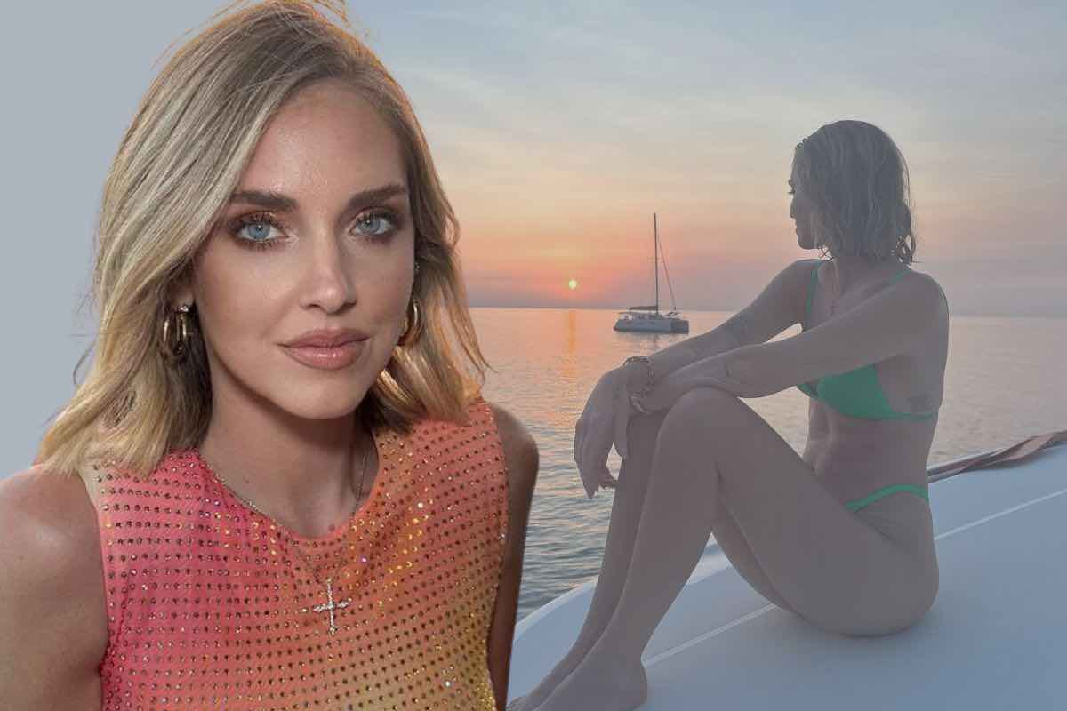 chiara ferragni sull'isola sicilia